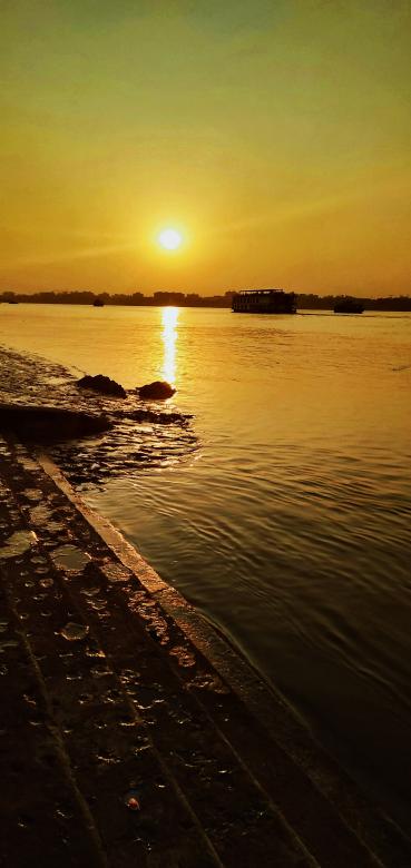 Free stock image of Sunset at the coast created by Saurav Kumar Agrawal