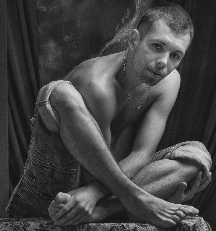 Free stock image of Male Portrait created by Alexander Krivitskiy