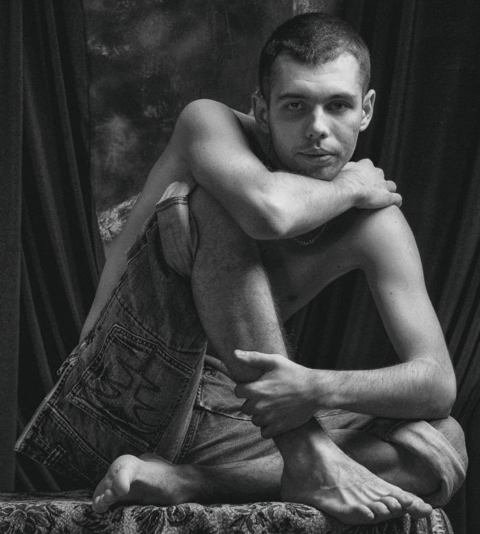 Free stock image of Male Portrait created by Alexander Krivitskiy