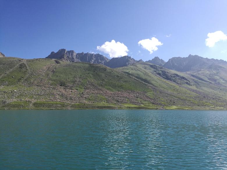 Free stock image of Gangbal Lake created by Niaz Ahmed