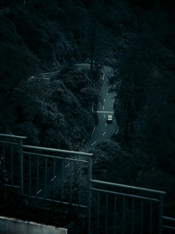 Free stock image of Night road created by kv santhosh