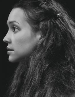 Free Stock Photo of Female Profile Portrait