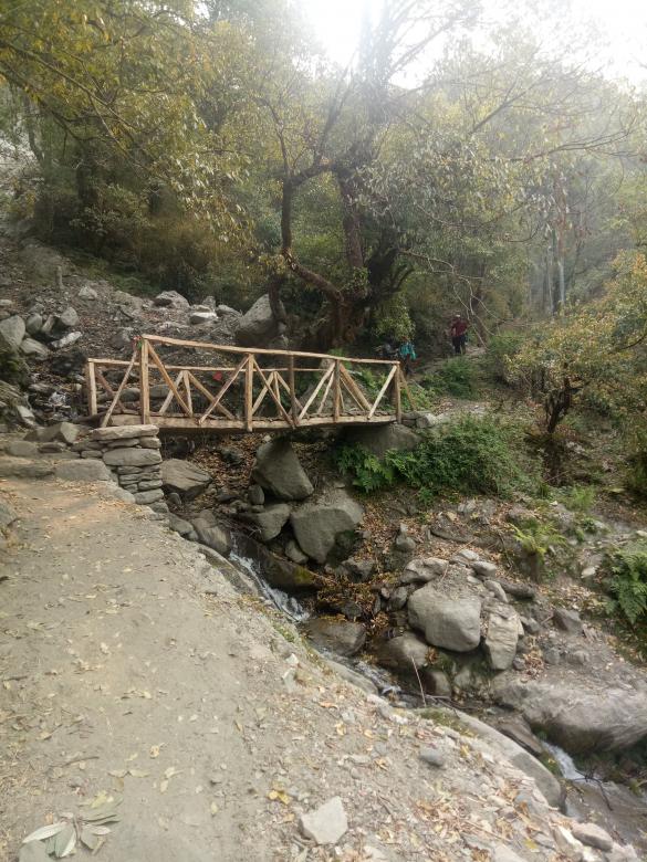 Free stock image of Gosaikunda Wooden Bridge  created by Rameshwore Shrestha