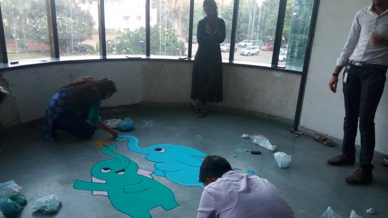 Free stock image of Diwali Rangoli STPL created by STPL3D