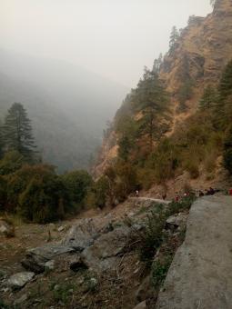 Foggy Cloud in pani ghatta, Gosaikunda  - Free Stock Photo