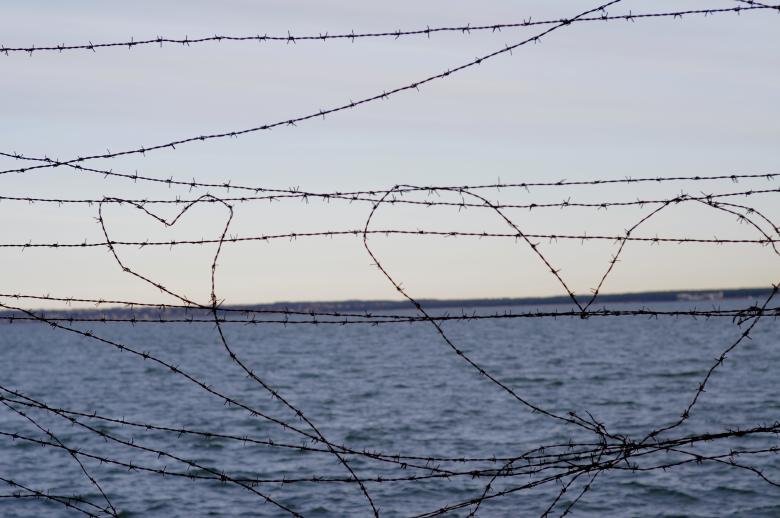Free stock image of Barbed wire hearts created by Mariann