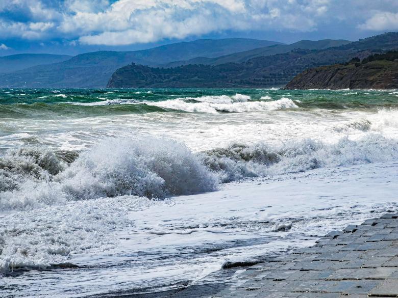 Free stock image of Sea, storm, rocks created by Sergey Kozyrenko