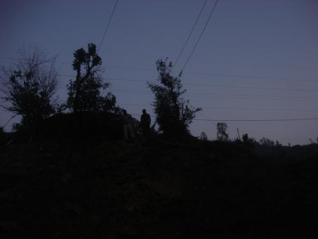 Evening in mudhe,sindhupalchok - Free Stock Photo
