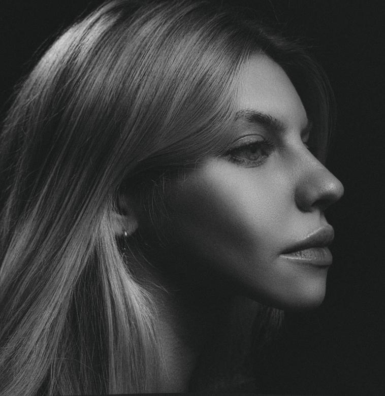 Free stock image of Female Profile Portrait created by Alexander Krivitskiy