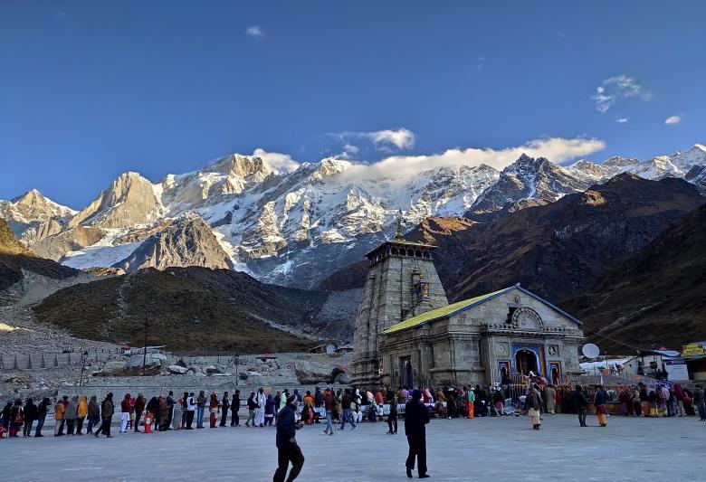 Free stock image of Kedarnath temple created by Ishant