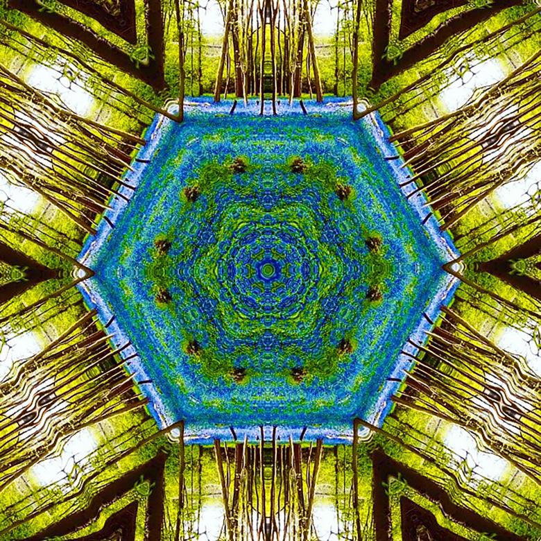 Free stock image of Kaleidoscope pattern created by Royalty Innovation