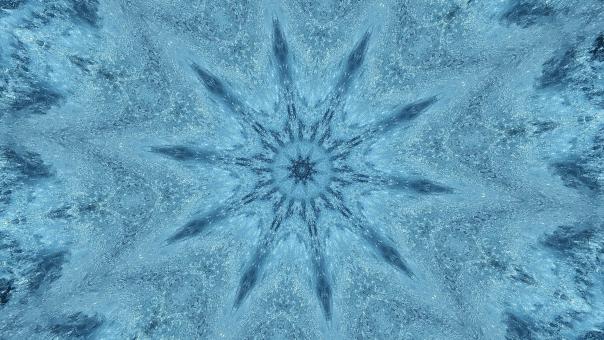 Kaleidoscope star - Free Stock Photo