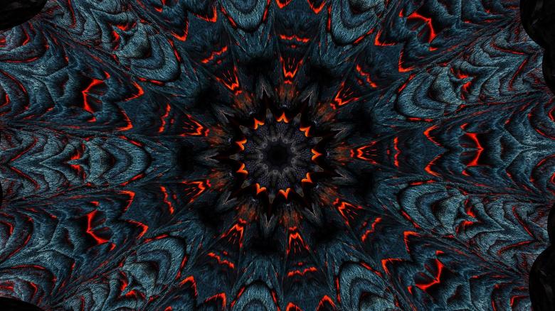 Free stock image of Kaleidoscope pattern created by Royalty Innovation