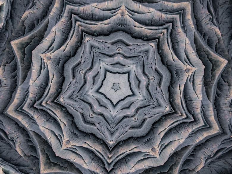 Free stock image of Kaleidoscope pattern created by Royalty Innovation
