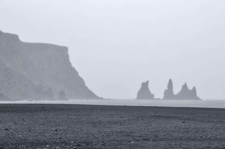 Free stock image of Foggy Reynisfjara created by Nicolas Raymond