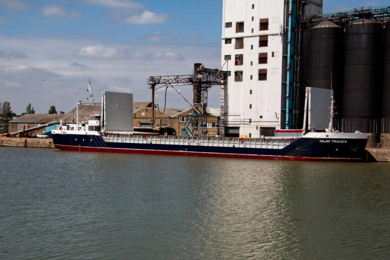 Free stock image of Cargo Boat created by Andrew Chilvers