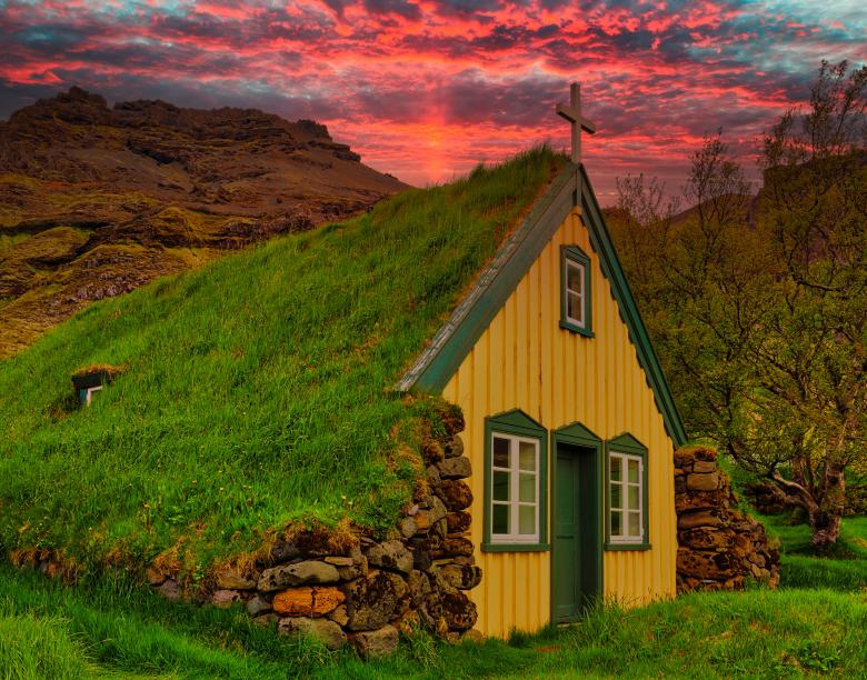Free stock image of Hof Twilight Church created by Nicolas Raymond