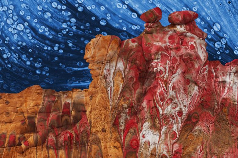 Free stock image of Painted Goblin Valley created by Nicolas Raymond