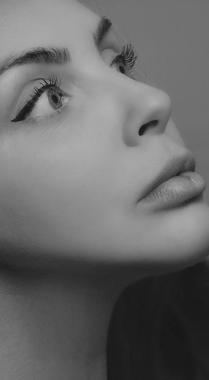Free stock image of Female profile created by Alexander Krivitskiy