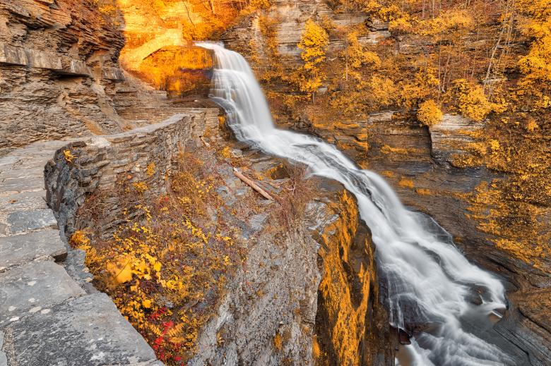 Free stock image of Gold Lucifer Falls created by Nicolas Raymond