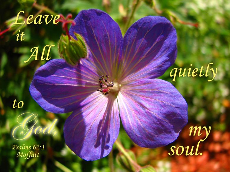Free stock image of Leave it All to God created by DFNatureAwed
