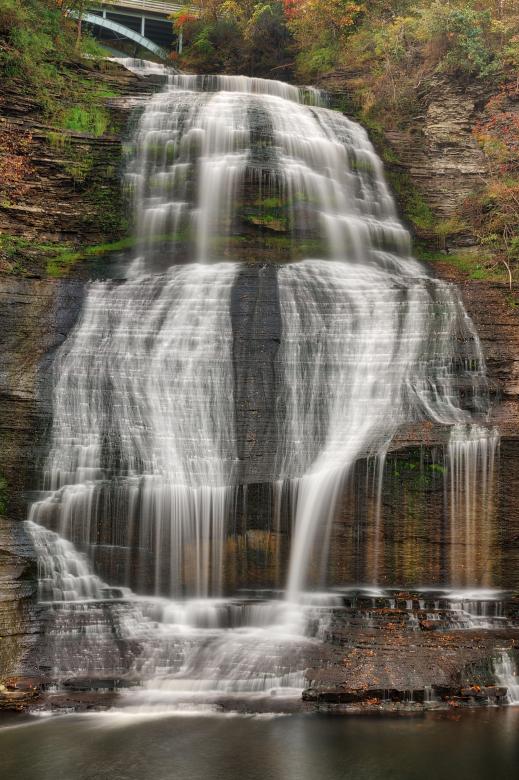 Free stock image of Shequaga Falls created by Nicolas Raymond