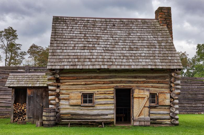 Free stock image of Fort Roberdeau Log Cabin created by Nicolas Raymond