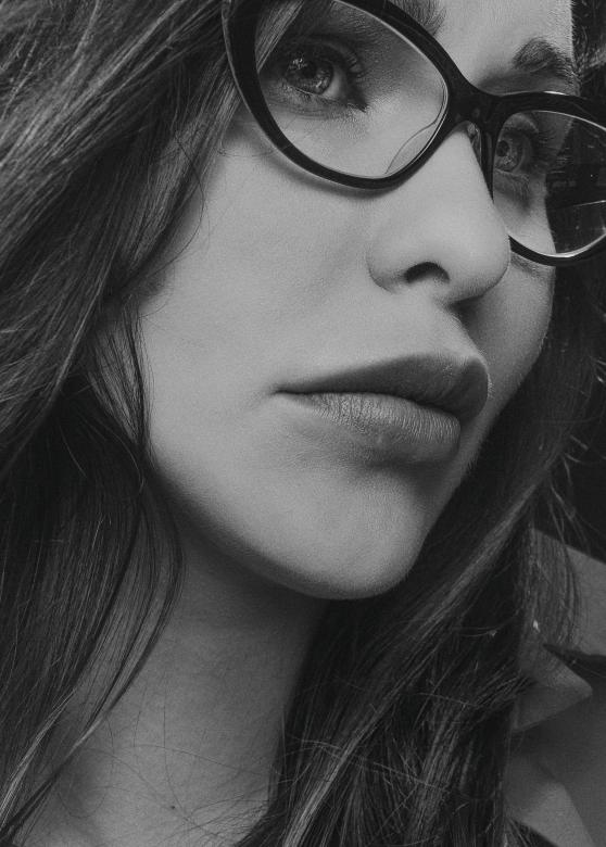 Free stock image of Woman with glasses created by Alexander Krivitskiy