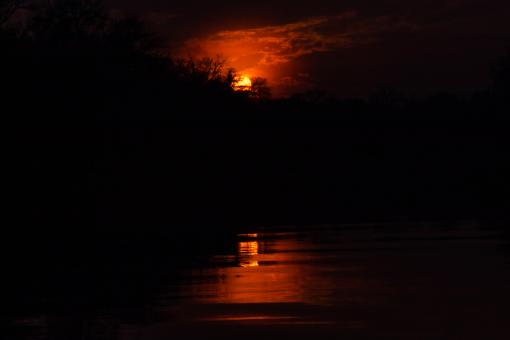 Rich sunset