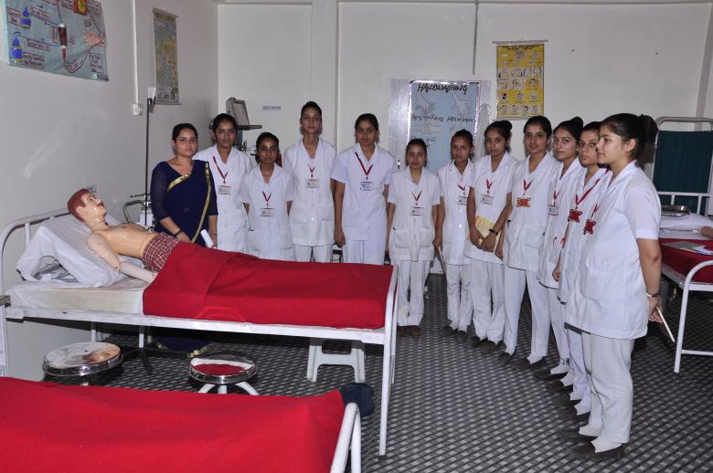 Free stock image of girls studying in lab created by Kol Valley Institute of Nursing