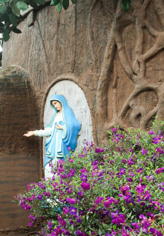 Free stock image of Mother Mary Statue  created by Tona sam