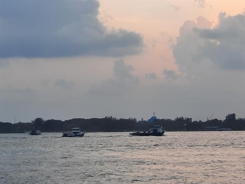 Free stock image of Sunset at Male Beach, Maldives created by KHAWAJA UMER FAROOQ