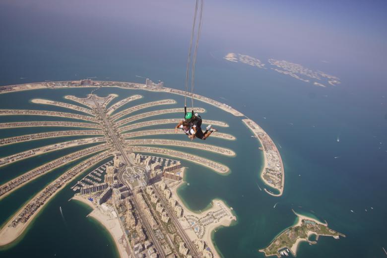 Free stock image of SkyDive Dubai created by BillyRoberts