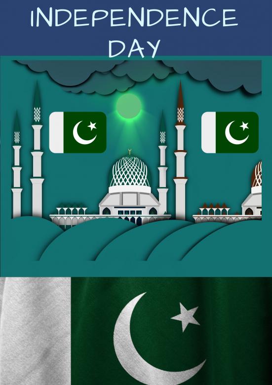 Free stock image of PAKISTAN INDEPENDENCE DAY  created by KHAWAJA UMER FAROOQ