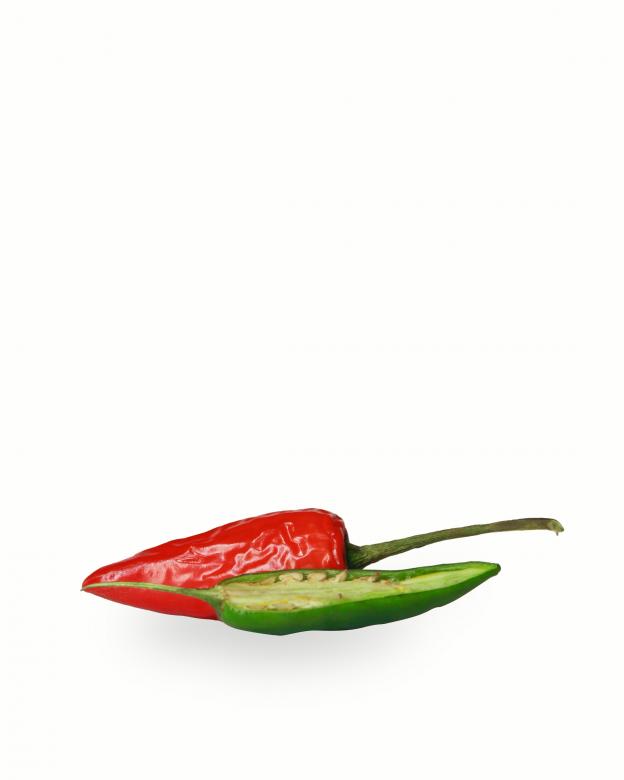 Free stock image of red chilli cutting photos in white background created by nl photography