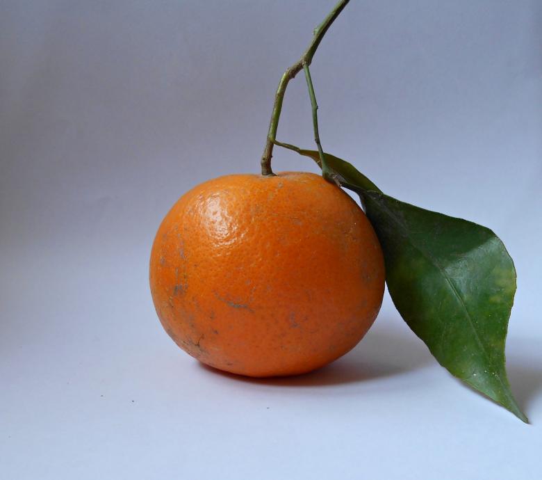 Free stock image of Fresh Orange With Leaf  created by Farzana Ahmad Awan