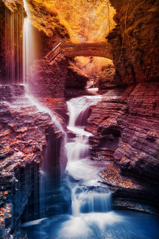 Free stock image of Glen Zen Falls created by Nicolas Raymond