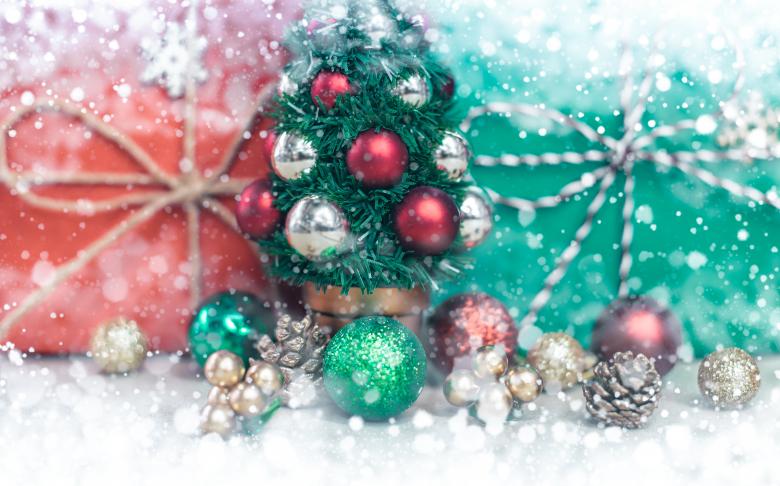 Free stock image of Christmas composition with gift boxes created by Phiriya Panuthai