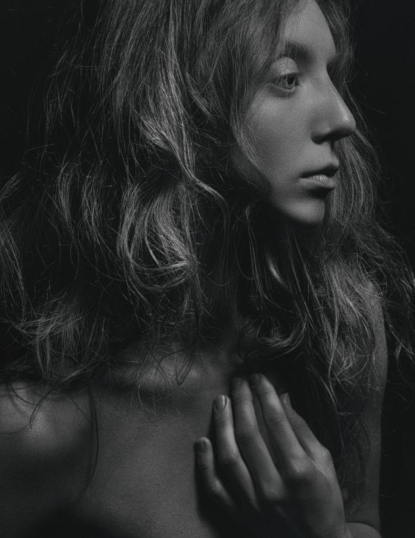 Free stock image of Female profile created by Alexander Krivitskiy