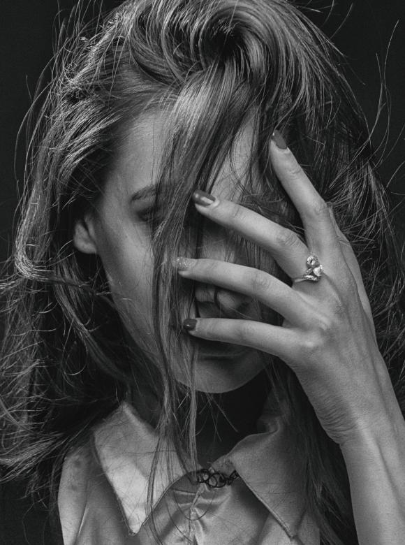 Free stock image of Hand over face created by Alexander Krivitskiy