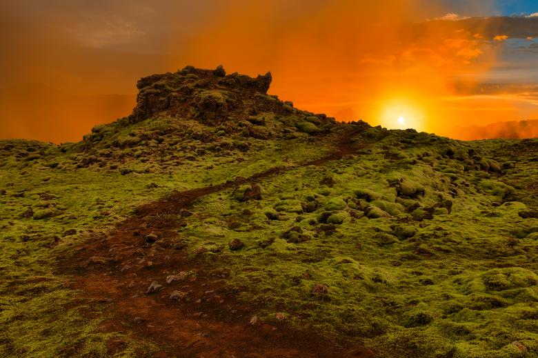 Free stock image of Ragnarok Sunset Trail created by Nicolas Raymond