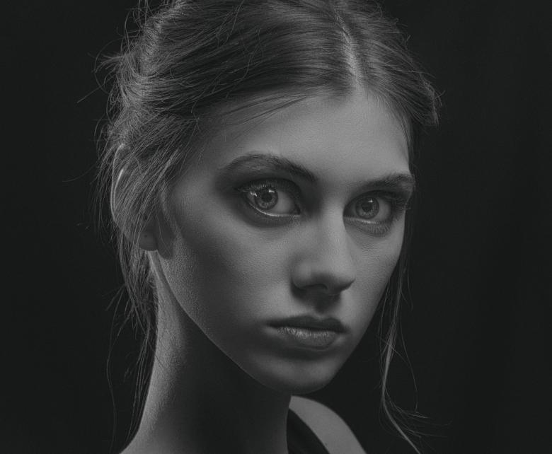 Free stock image of Intense woman created by Alexander Krivitskiy