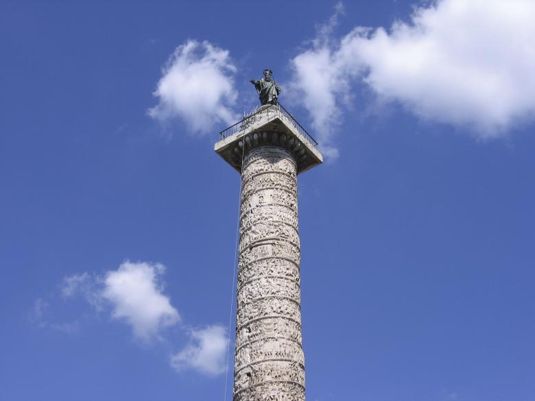 Free stock image of Trajan's Column created by Julie W