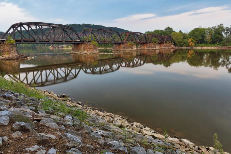 Free stock image of Shikellamy Trestle Bridge created by Nicolas Raymond