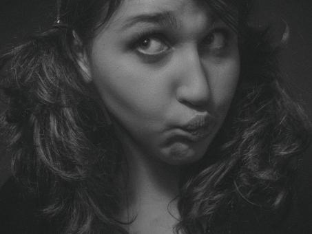 Free Stock Photo of Quirky woman