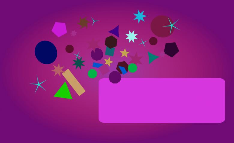 Free stock image of Vector shapes background created by tupac doenx