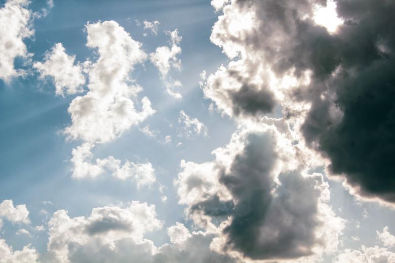 Free stock image of Sky and clouds created by Alen