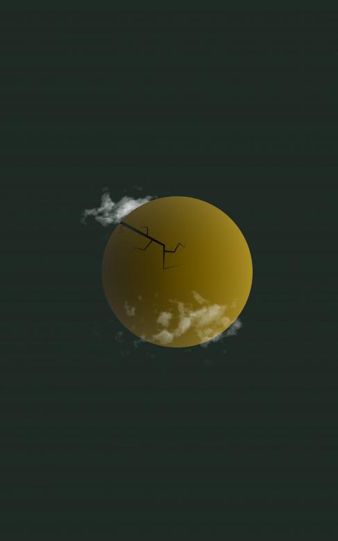 Free stock image of full moon illustration created by tupac doenx