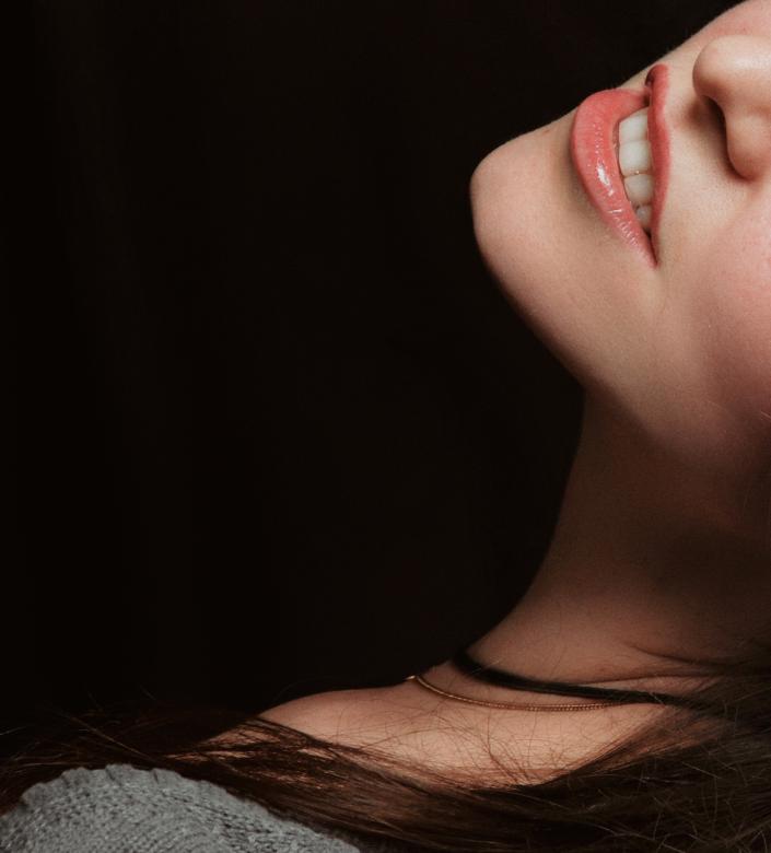 Free stock image of Close up female face created by Alexander Krivitskiy