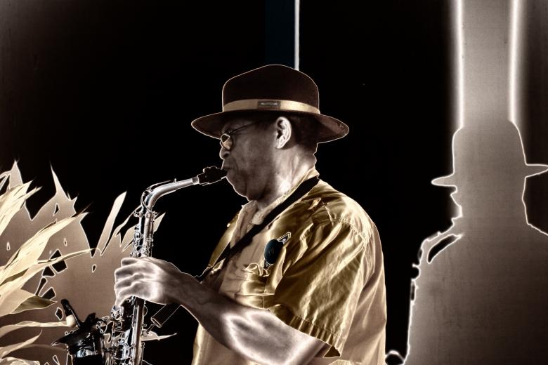 Free stock image of Jazz man created by Oleg  Ы